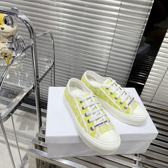 Dior Walkn Embroidered Sneakers