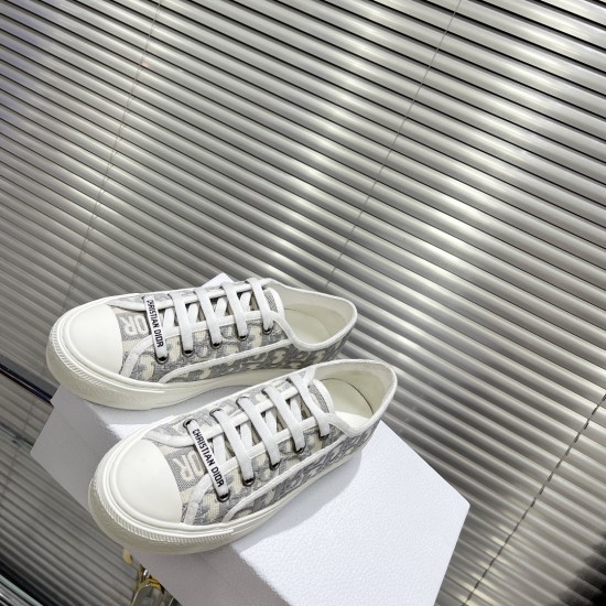 Dior Walkn Embroidered Sneakers