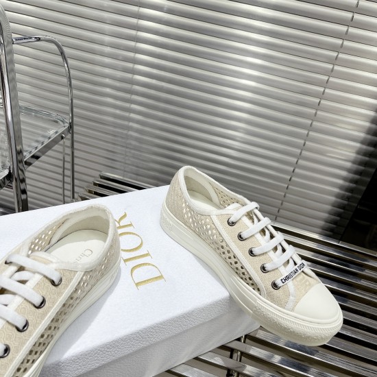 Dior Walkn Embroidered Sneakers