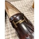 Tods Thick Sole Chunky Heeled Loafers