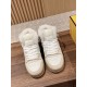 Fendi Match Wool Sneakers