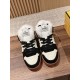 Fendi Match Wool Sneakers