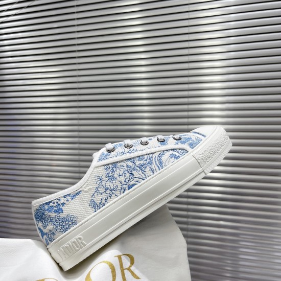 Dior Walkn Embroidered Sneakers