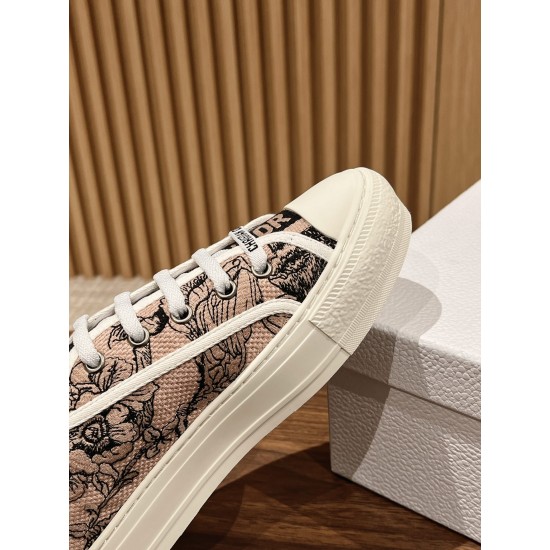 Dior Walkn Embroidered Sneakers