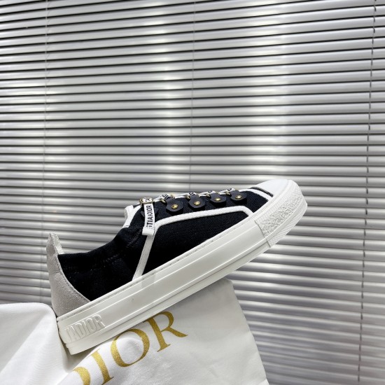 Dior Walkn Embroidered Sneakers