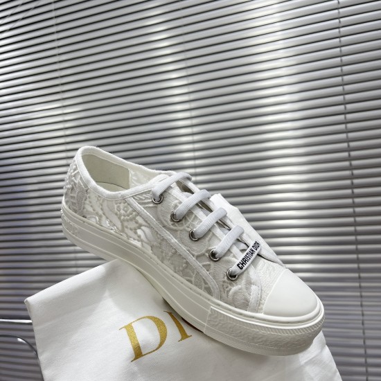 Dior Walkn Embroidered Sneakers