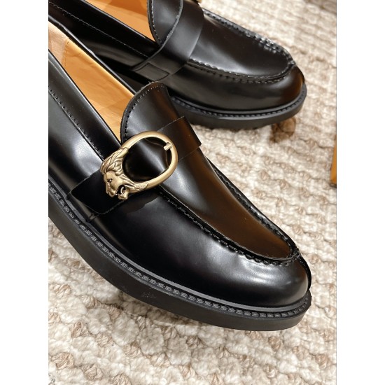 Tods Thick Sole Chunky Heeled Loafers