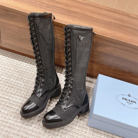 Prada Mesh Boots