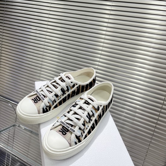 Dior Walkn Embroidered Sneakers