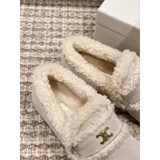 Celine Wool Shoes