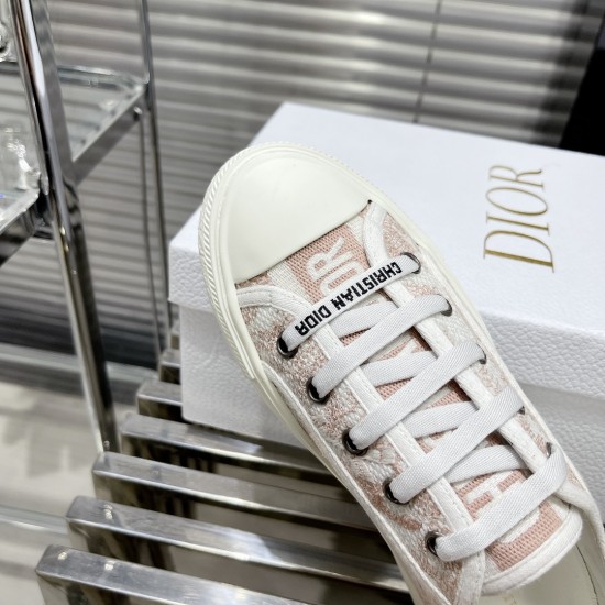 Dior Walkn Embroidered Sneakers