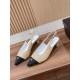 Chanel pointed toe pumps