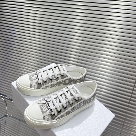 Dior Walkn Embroidered Sneakers