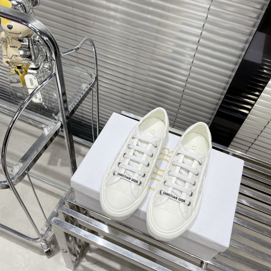 Dior Walkn Embroidered Sneakers