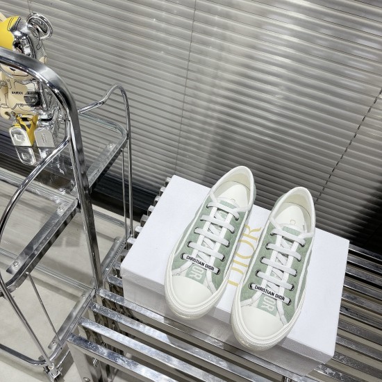 Dior Walkn Embroidered Sneakers