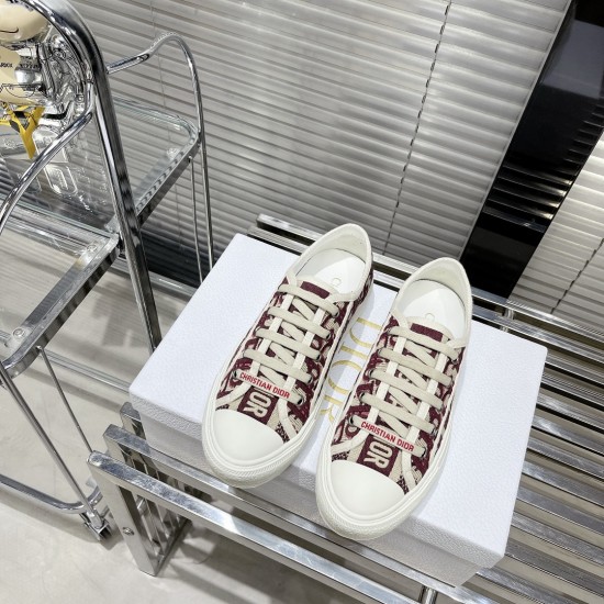 Dior Walkn Embroidered Sneakers