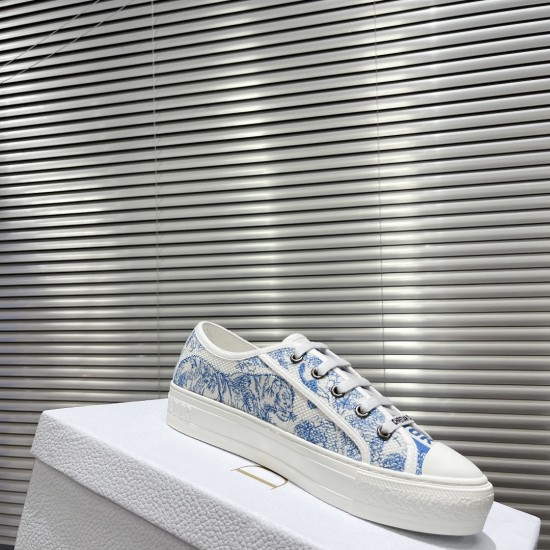 Dior Walkn Embroidered Sneakers