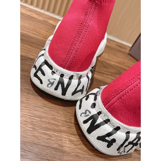 BALENCIAGA SPEED 2.0 RECYCLED KNIT SNEAKER 