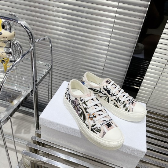 Dior Walkn Embroidered Sneakers