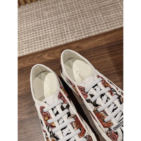 Dior Walkn Embroidered Sneakers