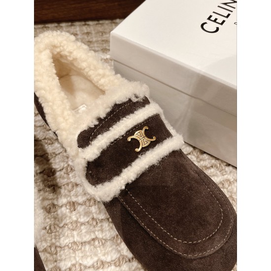 Celine Wool Shoes