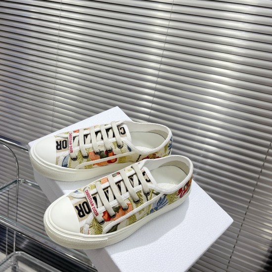 Dior Walkn Embroidered Sneakers