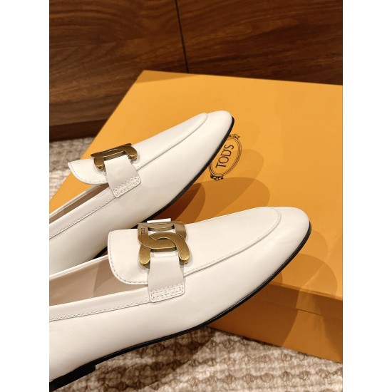 Tods Thick Sole Chunky Heeled Loafers