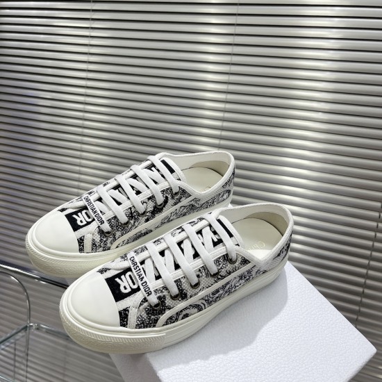 Dior Walkn Embroidered Sneakers