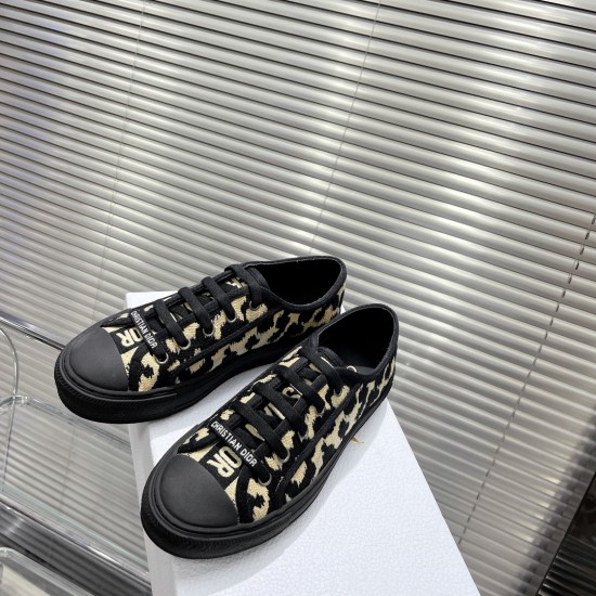 Dior Walkn Embroidered Sneakers