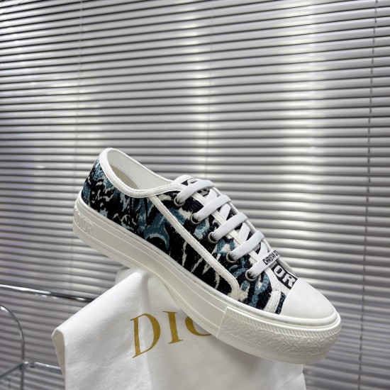 Dior Walkn Embroidered Sneakers