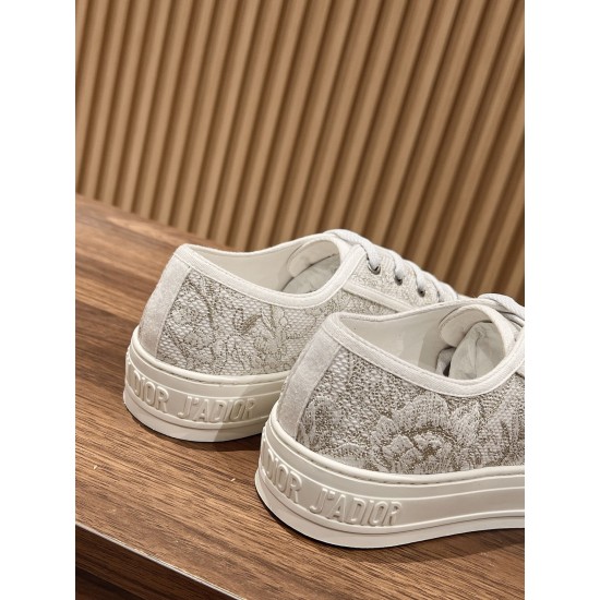 Dior Walkn Embroidered Sneakers