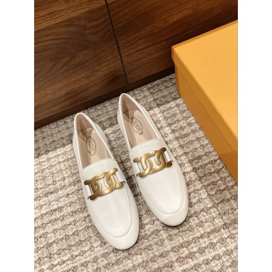 Tods Thick Sole Chunky Heeled Loafers