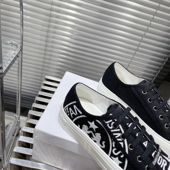 Dior Walkn Embroidered Sneakers