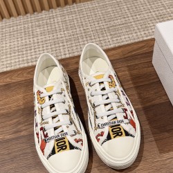 Dior Walkn Embroidered Sneakers