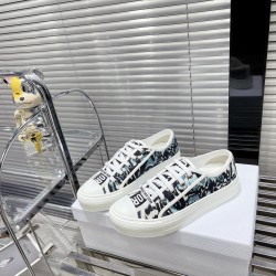 Dior Walkn Embroidered Sneakers