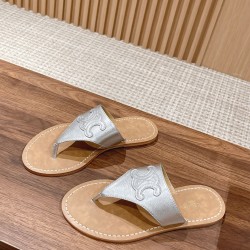 CELINE Clip Toe Flip Flops 