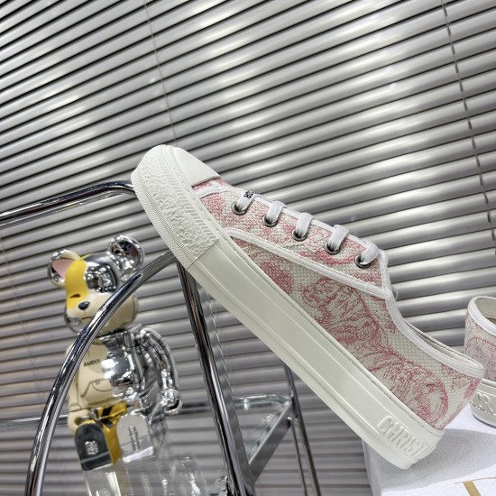 Dior Walkn Embroidered Sneakers