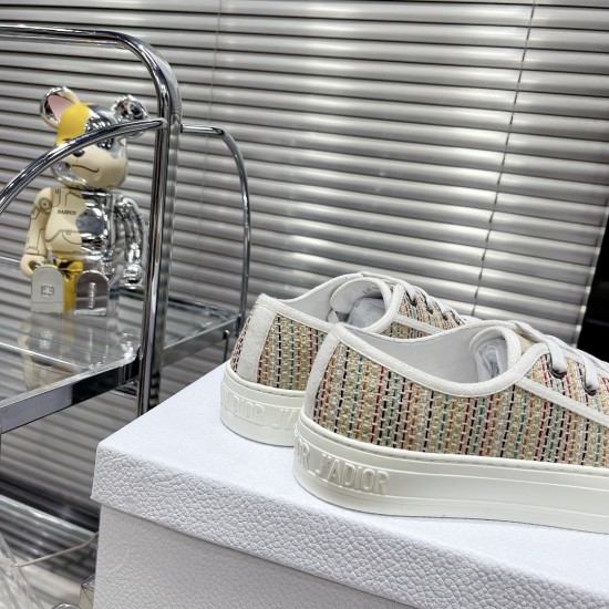 Dior Walkn Embroidered Sneakers