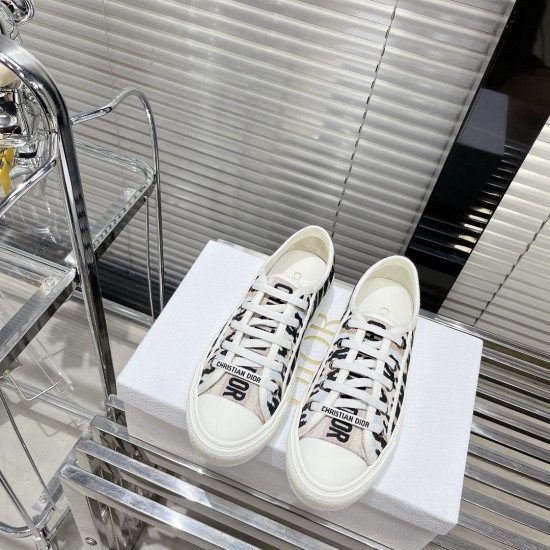 Dior Walkn Embroidered Sneakers