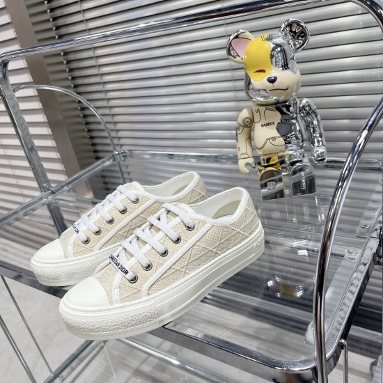 Dior Walkn Embroidered Sneakers