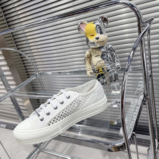 Dior Walkn Embroidered Sneakers