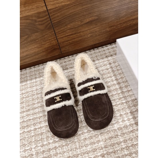 Celine Wool Shoes