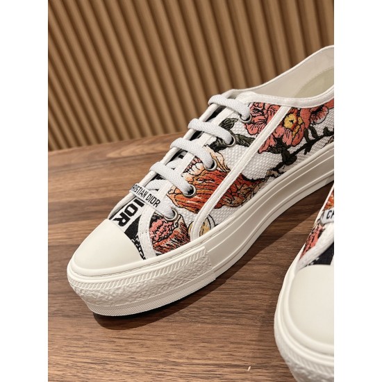 Dior Walkn Embroidered Sneakers