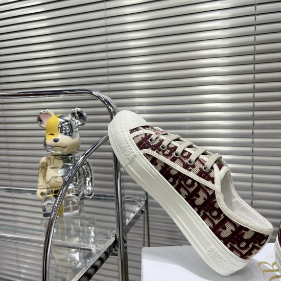 Dior Walkn Embroidered Sneakers