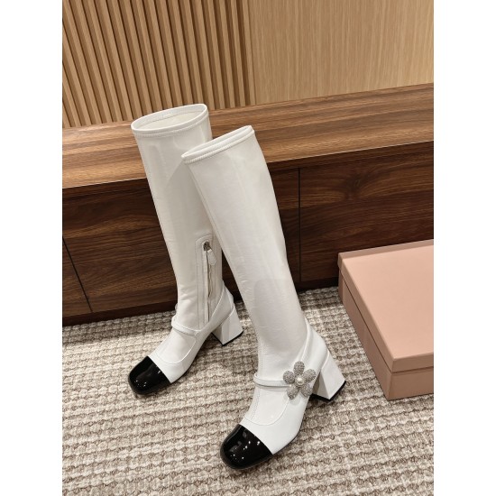 MiuMiu Stretch Boots