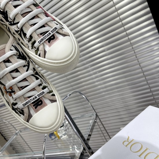 Dior Walkn Embroidered Sneakers