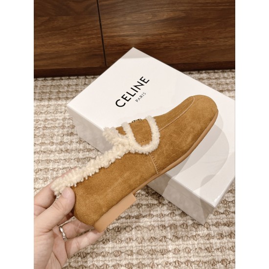 Celine Wool Shoes