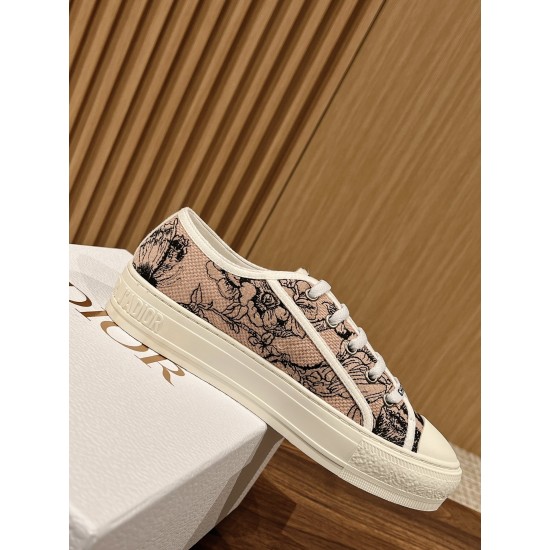 Dior Walkn Embroidered Sneakers