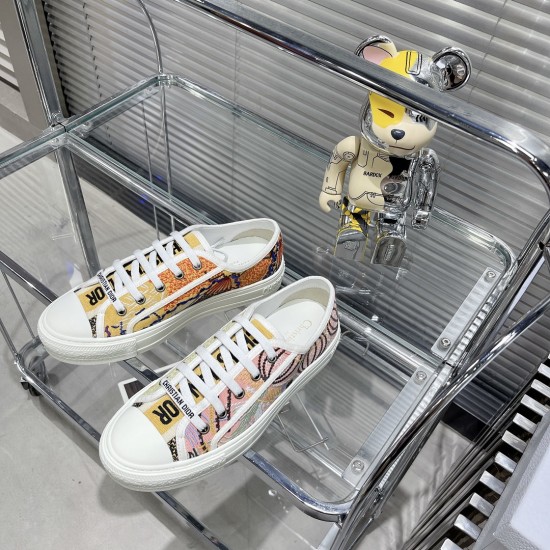 Dior Walkn Embroidered Sneakers