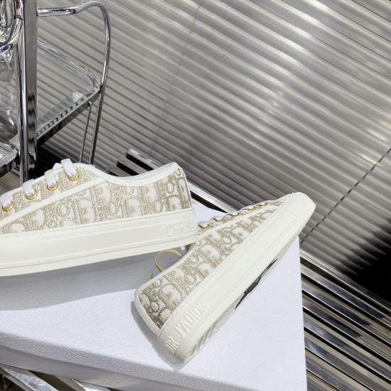 Dior Walkn Embroidered Sneakers